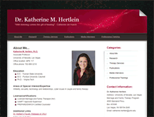 Tablet Screenshot of kathertlein.com